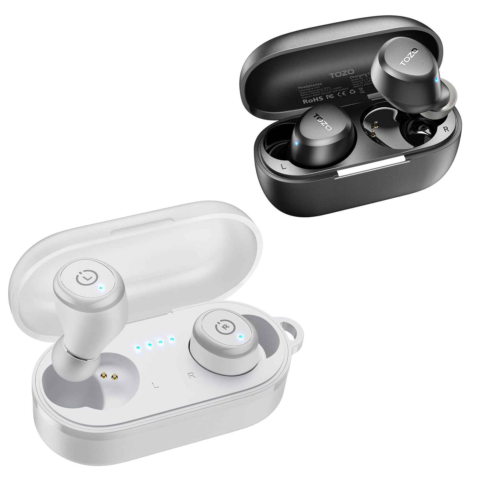 Amazon.com: TOZO T10 Wireless Earbuds with A1 Ear Buds : Electronics